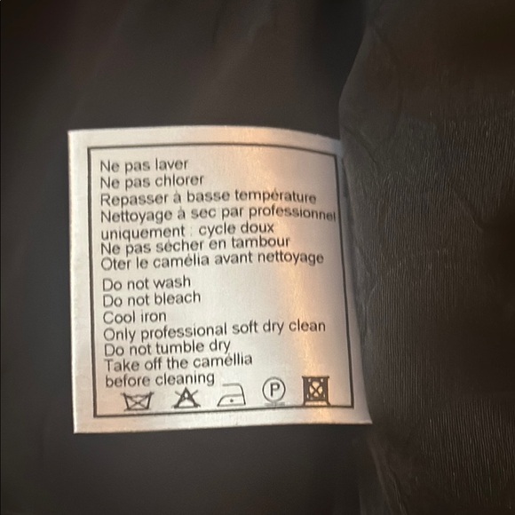 Chanel Black Collarless Jacket and Skirt Set - Picture 3 of 16